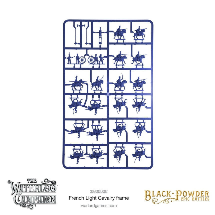 Epic Battles Waterloo - French Light Cavalry Sprue