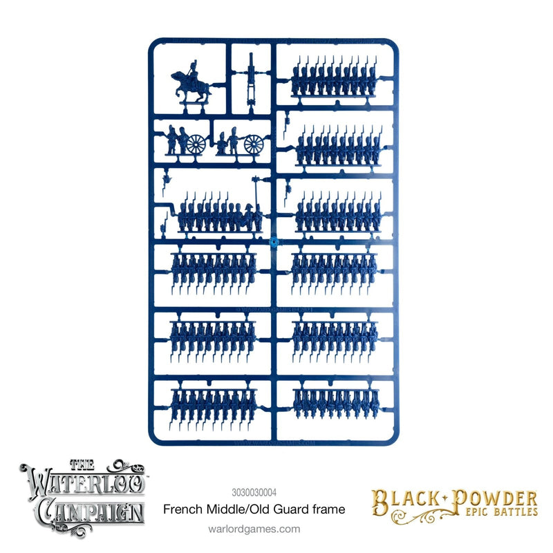 Epic Battles Waterloo - French Middle/Old Guard Sprue