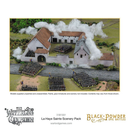 Epic Battles: Waterloo - La Haye Sainte Scenery Pack - Gelände - Warlord Games - 318810001