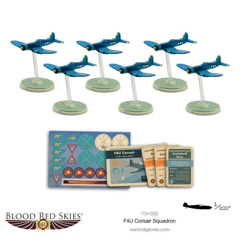 F4U Corsair Squadron - Flugzeuge - Warlord Games - 772412052