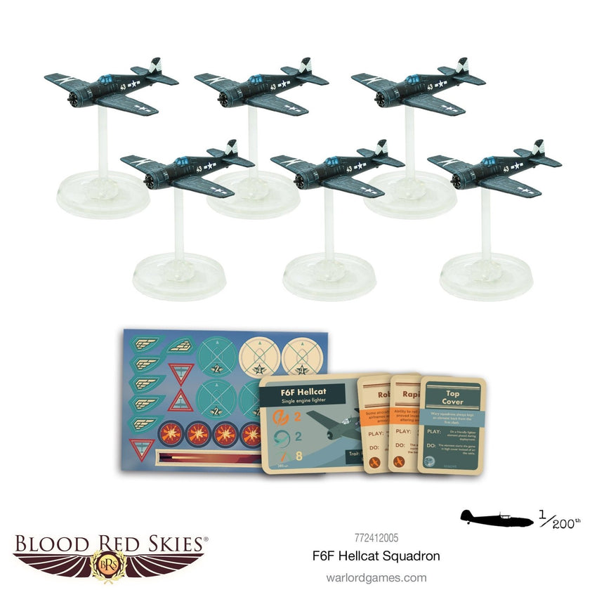 F6F Hellcat Squadron - Flugzeuge - Warlord Games - 772412005