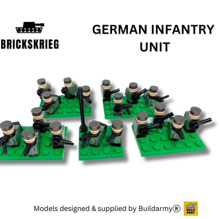 German Motorised Infantry Box Set - Brickskrieg - BS-GMI-01 (2)