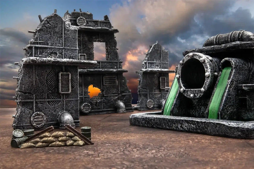 Fallout Zone Set - Gelände - Gamemat - FAS