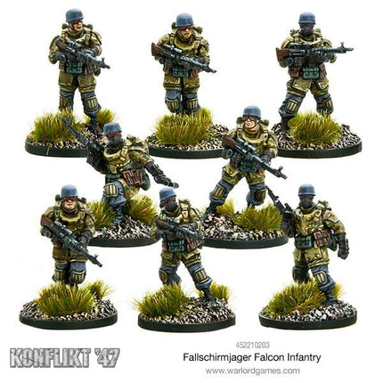 Fallschirmjäger Falcon Infantry - Infanterie - Warlord Games - 452210203