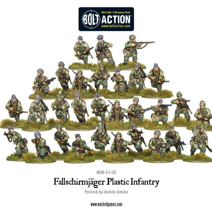 Fallschirmjäger Platoon - Infanterie - Warlord Games - WGB-FJ-02