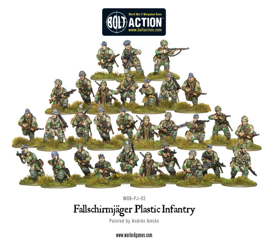Fallschirmjäger Platoon - Infanterie - Warlord Games - WGB-FJ-02