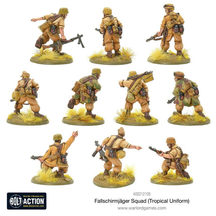 Fallschirmjäger Squad (Tropical Uniform) - Infanterie - Warlord Games - 402212105