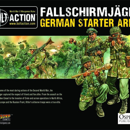 Fallschirmjäger Starter Army - Starterarmee - Warlord Games - WGB-START-11