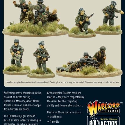 Fallschirmjäger Support Group - Infanterie - Warlord Games - 402212106