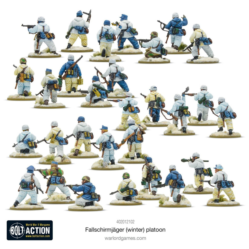 Fallschirmjäger (Winter) Platoon - Infanterie - Warlord Games - 402012102
