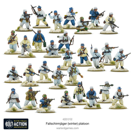 Fallschirmjäger (Winter) Platoon - Infanterie - Warlord Games - 402012102