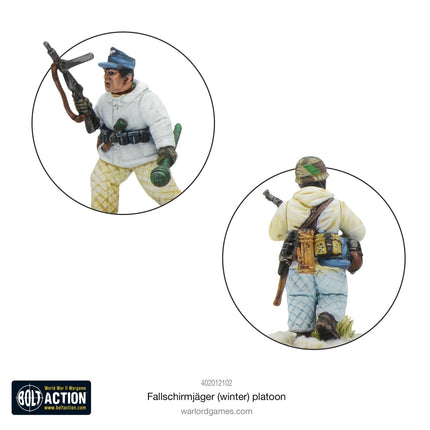 Fallschirmjäger (Winter) Platoon - Infanterie - Warlord Games - 402012102