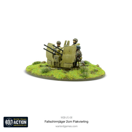 Fallschirmjager 20mm Flakvierling 38 AA-gun (1943-45)