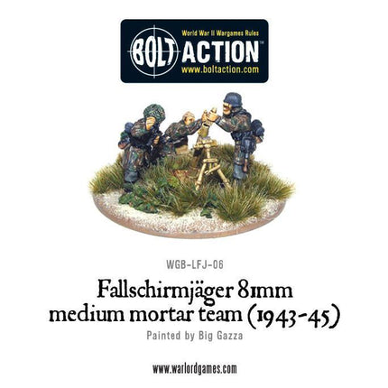 Fallschirmjager 81mm medium mortar team (1943-45)