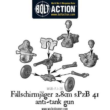 Fallschirmjager Panzerbuchse 41 anti-tank gun (1943-45)