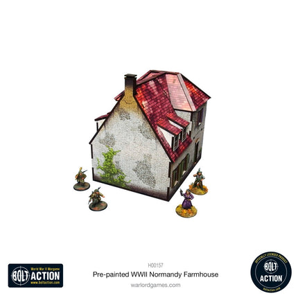 Farmhouse (Pre - painted Normandy) - Gelände - Micro Art Studio - H00157