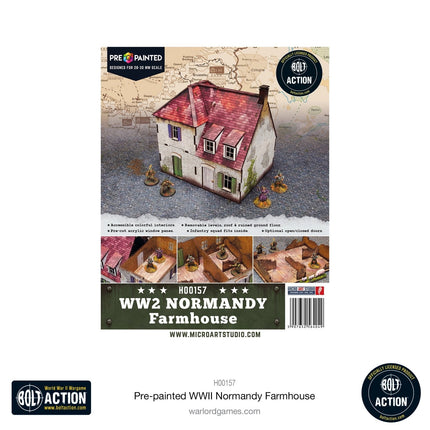 Farmhouse (Pre - painted Normandy) - Gelände - Micro Art Studio - H00157