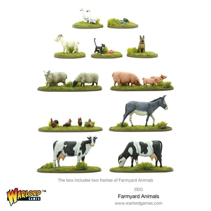 Farmyard Animals - Gelände - Warlord Games - EIEIO