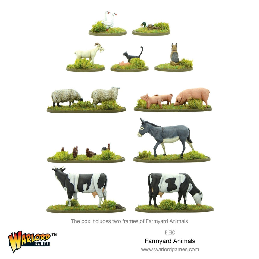 Farmyard Animals - Gelände - Warlord Games - EIEIO
