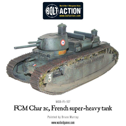 FCM Char 2c super-heavy tank