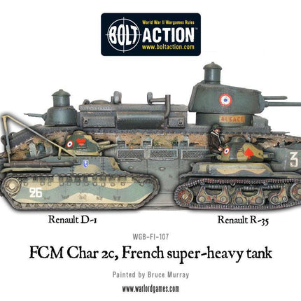 FCM Char 2c super-heavy tank