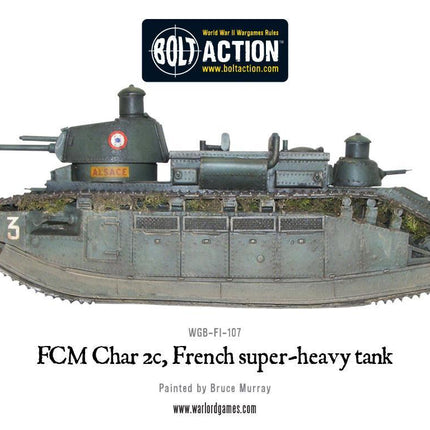 FCM Char 2c super-heavy tank