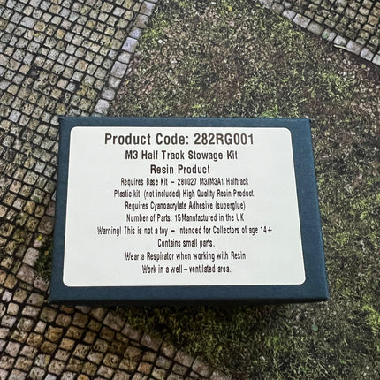 M3 Half Track Stowage Kit - Resin