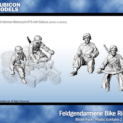 Feldgendarmerie Bike Crew - Sonder - /Einzelmodelle - Rubicon Models UK Ltd - 284011