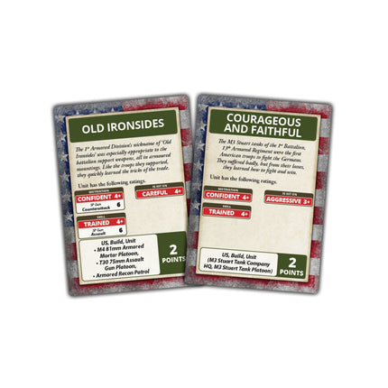 Fighting First Command Cards
