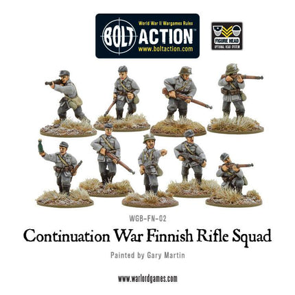 Finnish Rifle Squad - Infanterie - Warlord Games - WGB-FN-02