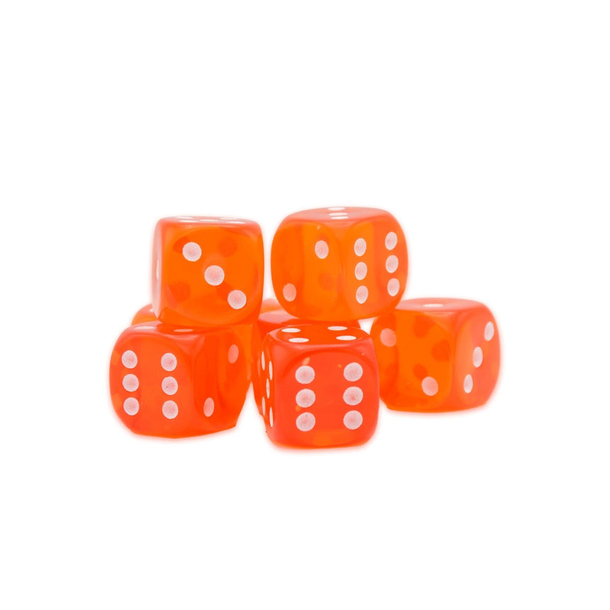 Fire Opal D6 Dice (10 Stk) - Zubehör - Warlord Games - WG-D6-47
