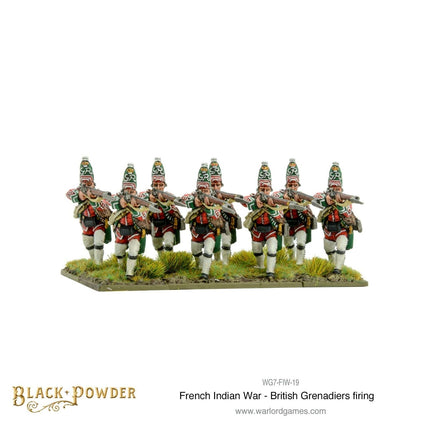 FIW British Grenadiers Firing - Infanterie - Warlord Games - WG7-FIW-19