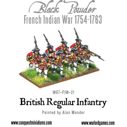 FIW British Regular Infantry - Infanterie - Warlord Games - WG7-FIW-21