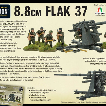 Flak 37 8,8cm - Artillerie - Warlord Games - 402012026