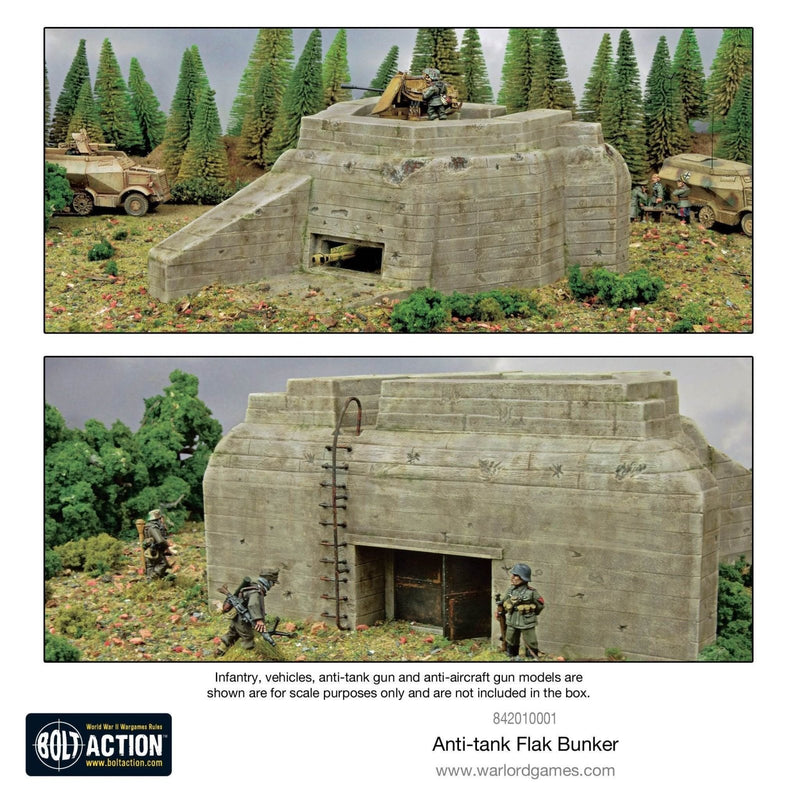 Flak Bunker - Gelände - Warlord Games - 842010001