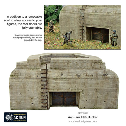 Flak Bunker - Gelände - Warlord Games - 842010001