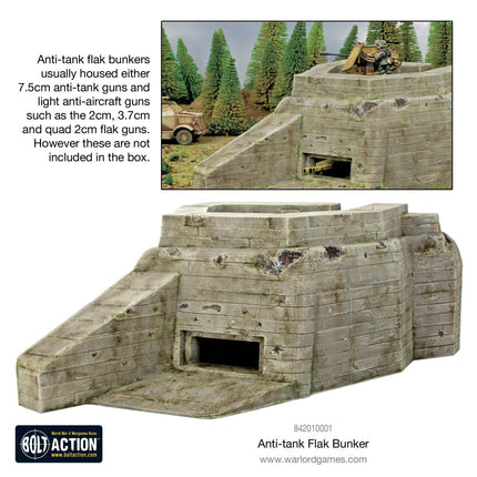 Flak Bunker - Gelände - Warlord Games - 842010001