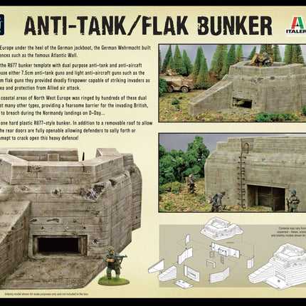 Flak Bunker - Gelände - Warlord Games - 842010001