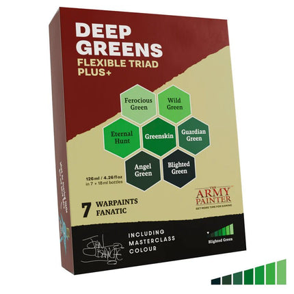 Flexible Triad PLUS+: Deep Greens - Zubehör - The Army Painter - WP8088P