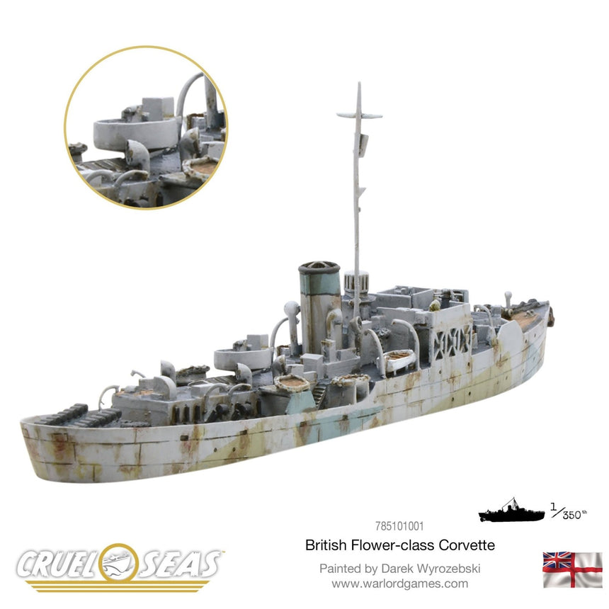 Flower-class Corvette - Warlord Games - 785101001 (2)