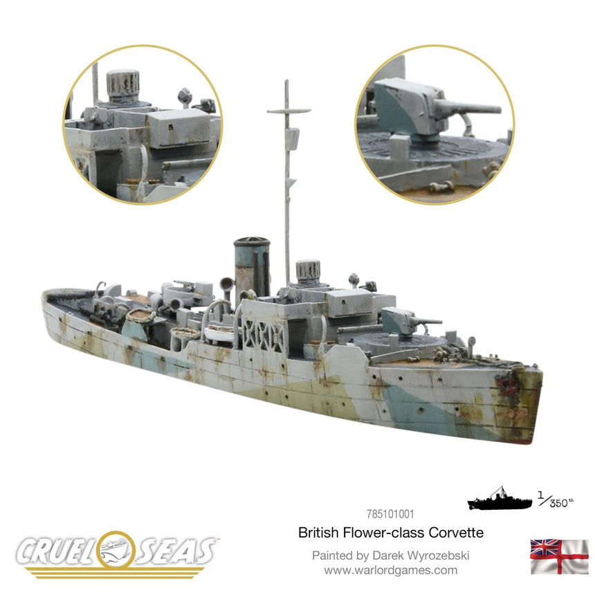 Flower-class Corvette - Warlord Games - 785101001