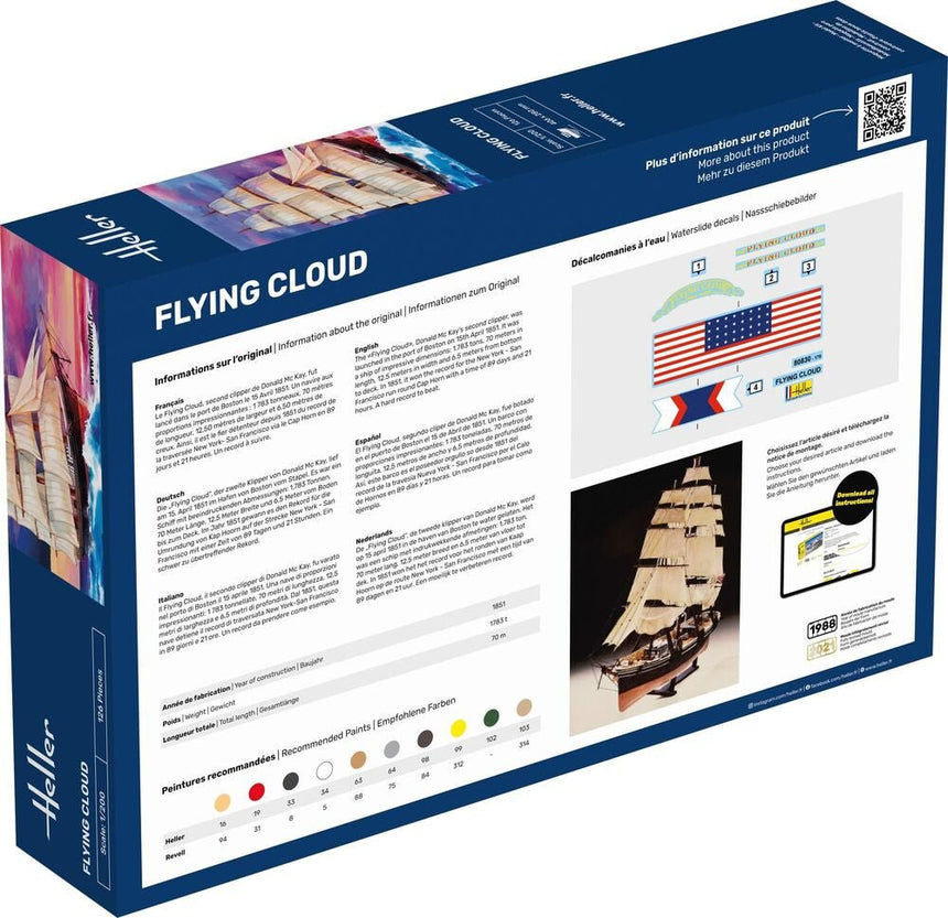 Flying Cloud - Schiffe - Heller - 80830