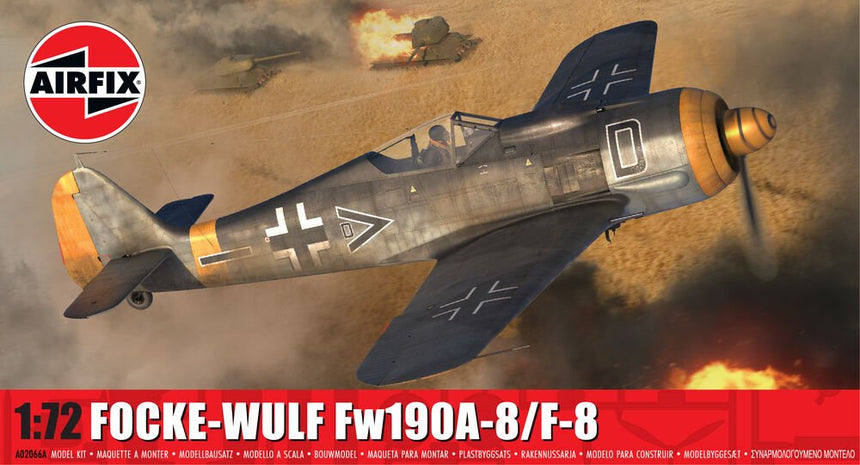 Focke-Wulf Fw190A-8/F-8 - Flugzeuge - Airfix - A02066A