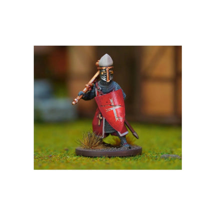 Foot Knight Command (1150 - 1320) - Infanterie - Wargames Atlantic - WAAAC010