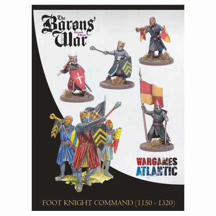 Foot Knight Command (1150 - 1320) - Infanterie - Wargames Atlantic - WAAAC010