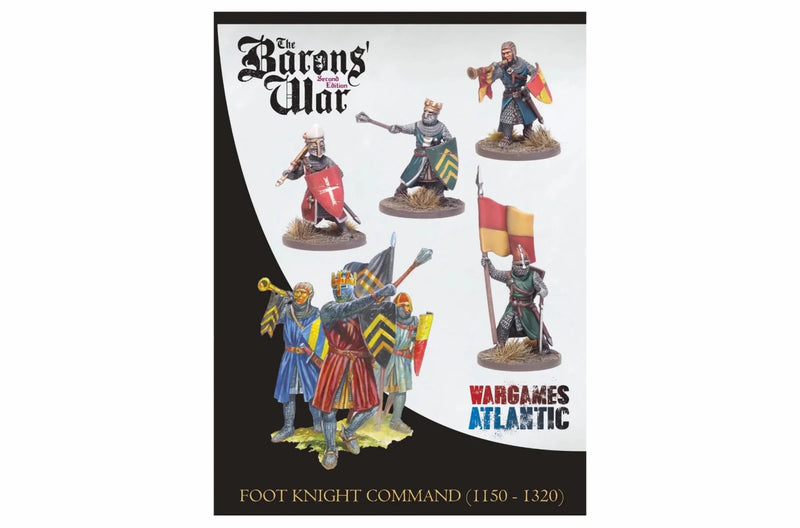 Foot Knight Command (1150 - 1320) - Infanterie - Wargames Atlantic - WAAAC010