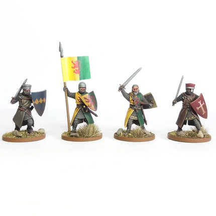 Foot Knights (1150 - 1320) - Infanterie - Wargames Atlantic - WAAAC001