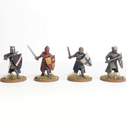 Foot Knights (1150 - 1320) - Infanterie - Wargames Atlantic - WAAAC001