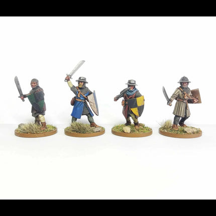 Foot Serjeants (1100 - 1320) - Infanterie - Wargames Atlantic - WAAAC002