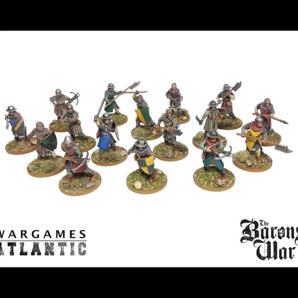 Foot Serjeants (1100 - 1320) - Infanterie - Wargames Atlantic - WAAAC002